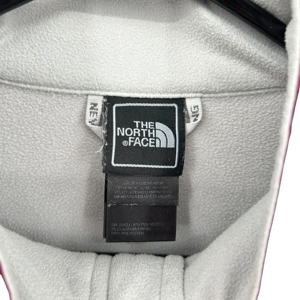 The North Face Apex Bionic Jacket Full Zip M Pink Floral Softshell Hiking Fleece